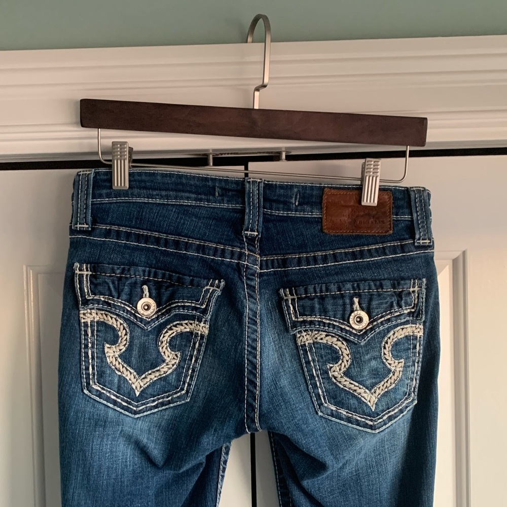 Big Star Jeans Size 27R Remy Low Rise - Picture 2 of 7